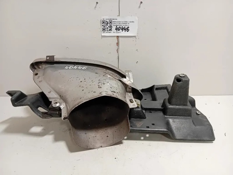 TUBO Marmitta Posteriore A2054900300 SX Mercedes Classe C W205 2014