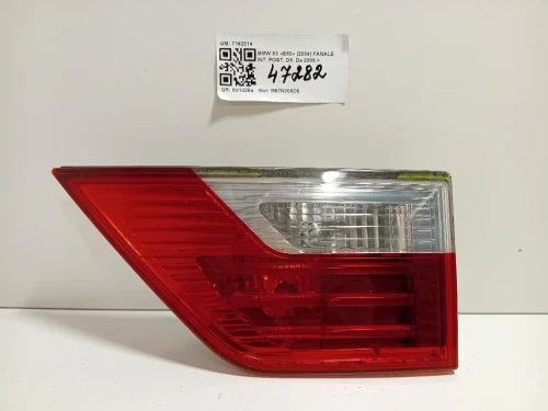 Fanale INT POST DX 7162214 Bmw X3 E83 2004
