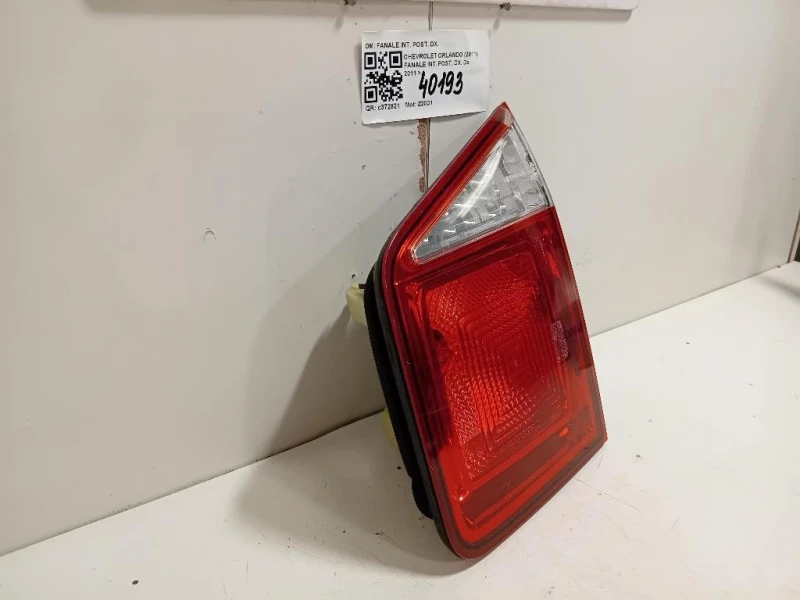 Fanale INT POST DX FANALE INT POST DX Chevrolet Orlando 2011
