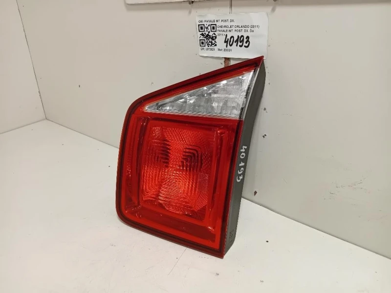Fanale INT POST DX FANALE INT POST DX Chevrolet Orlando 2011
