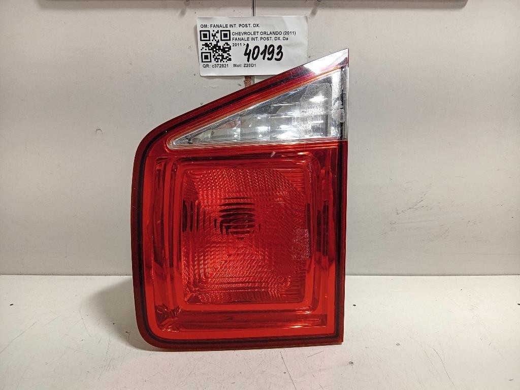 Fanale INT POST DX FANALE INT POST DX Chevrolet Orlando 2011