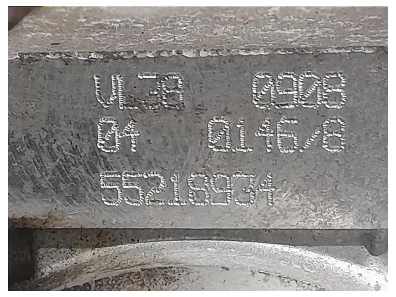 Turbina 55218934 Alfa Romeo MITO 2008