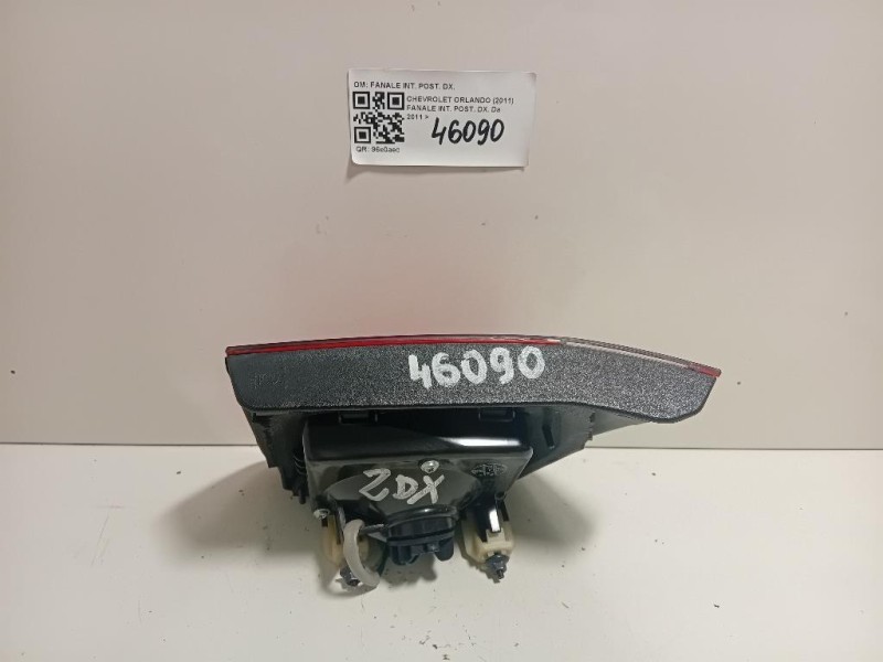 Fanale INT POST DX FANALE INT POST DX Chevrolet Orlando 2011