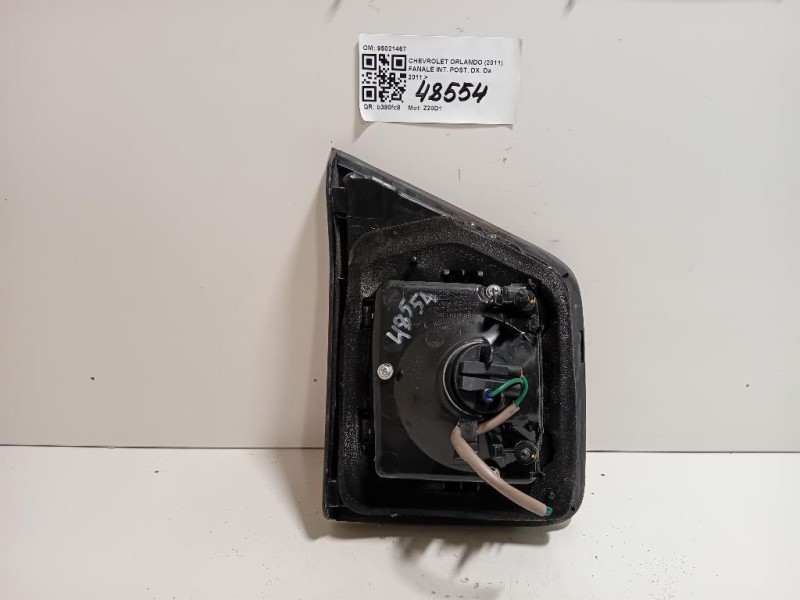 Fanale INT POST DX 95021467 Chevrolet Orlando 2011