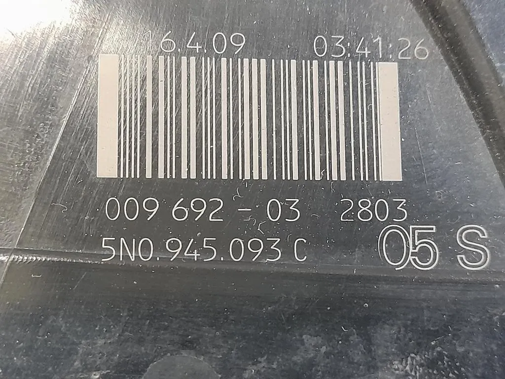 Fanale INT POST SX 5N0945093C Volkswagen Tiguan I 2008