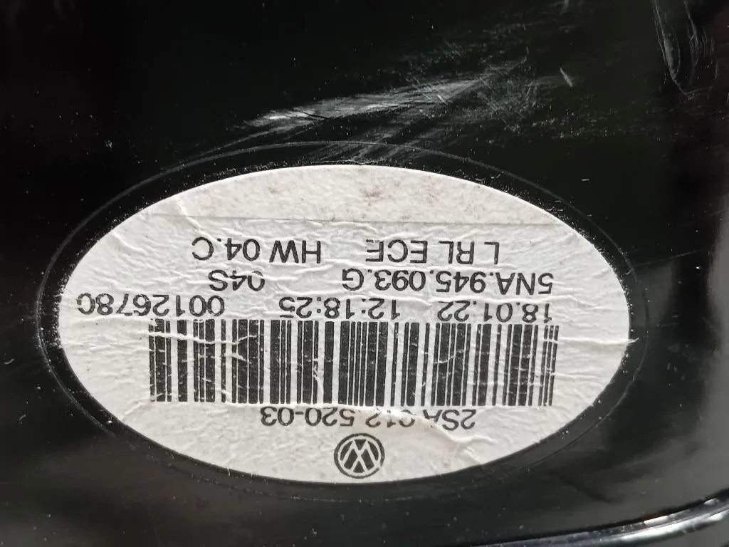 Fanale INT POST SX 5NA945093F Volkswagen Tiguan II 2020