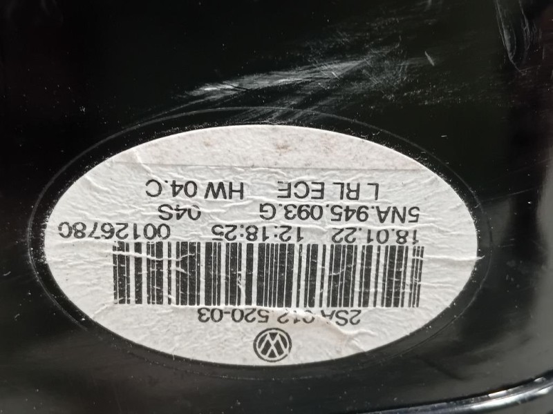 Fanale INT POST SX 5NA945093F Volkswagen Tiguan II 2020