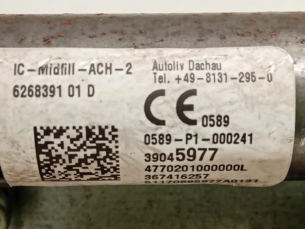 Air-bag A Tendina SX 39045977 Opel Corsa E 2014