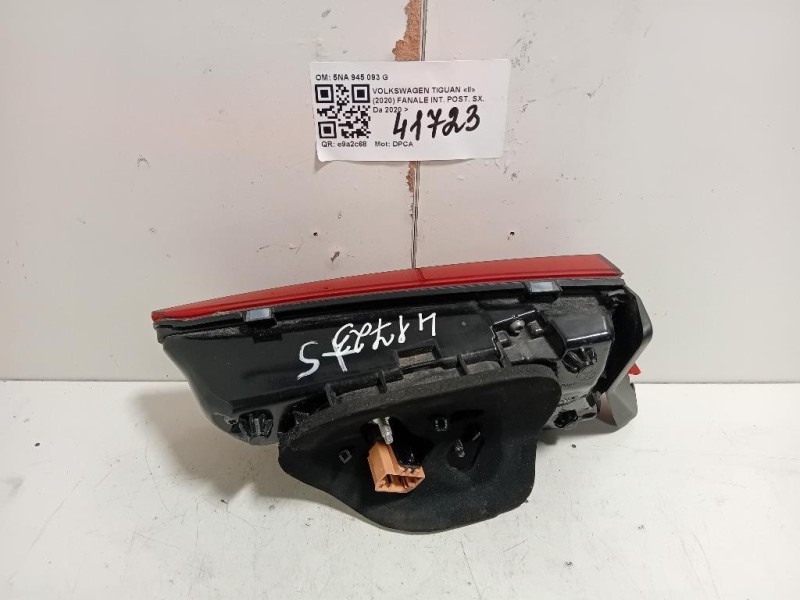 Fanale INT POST SX 5NA945093F Volkswagen Tiguan II 2020
