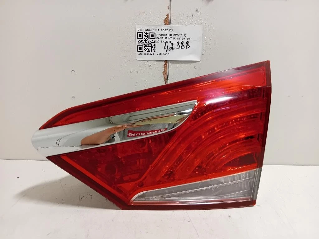 Fanale INT POST DX FANALE INT POST DX Hyundai I40 CW 2012