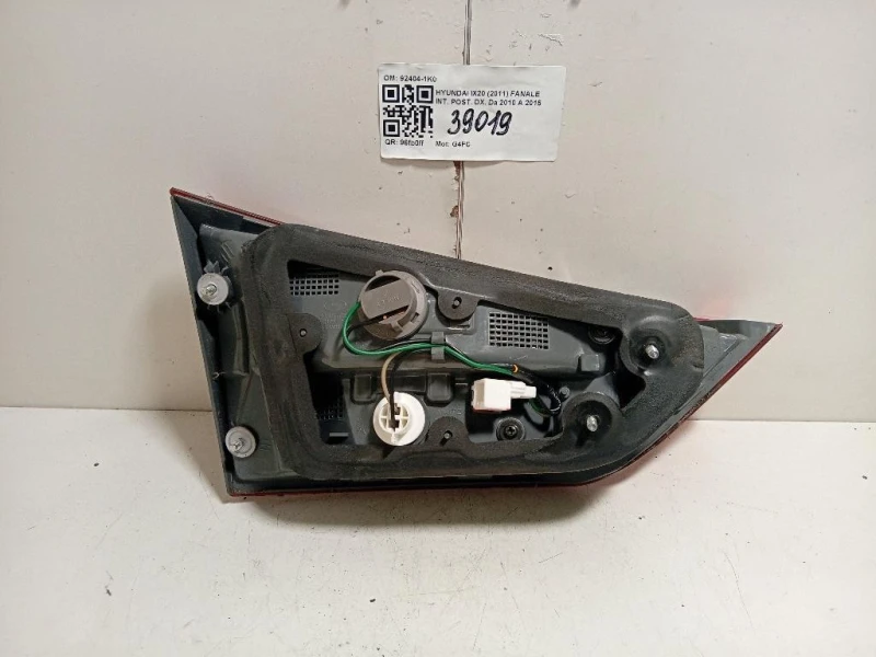 Fanale INT POST DX 92404-1K0 Hyundai IX20 2011