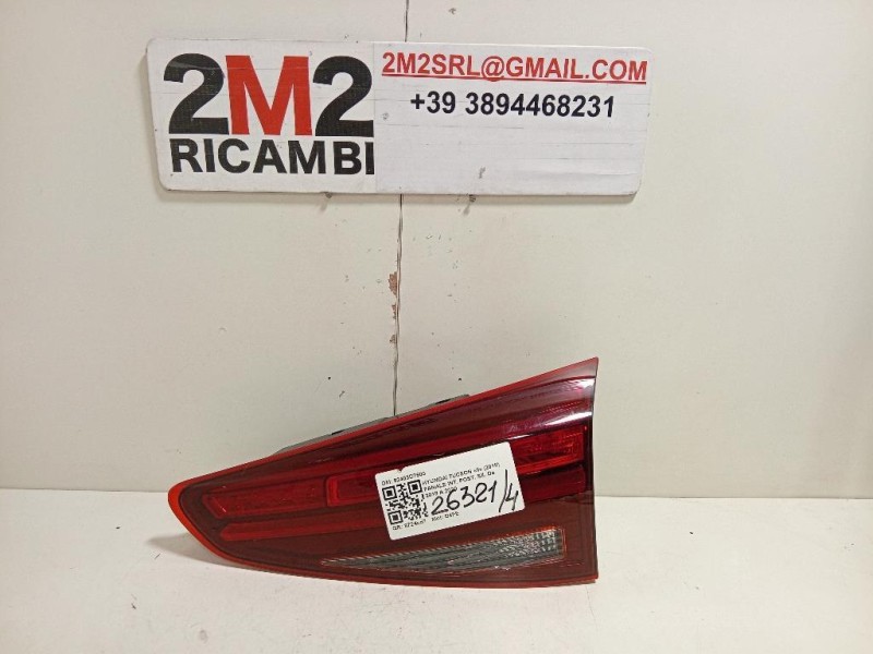 Fanale INT POST DX 92404D7600 Hyundai Tucson II 2018