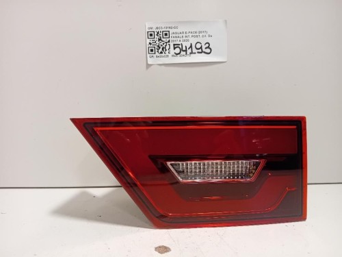 Fanale INT POST DX J9C3-13192-CC Jaguar E-pace 2017