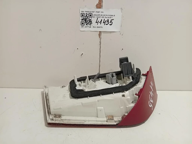 Fanale INT POST DX T4N39462 Jaguar XE 2015