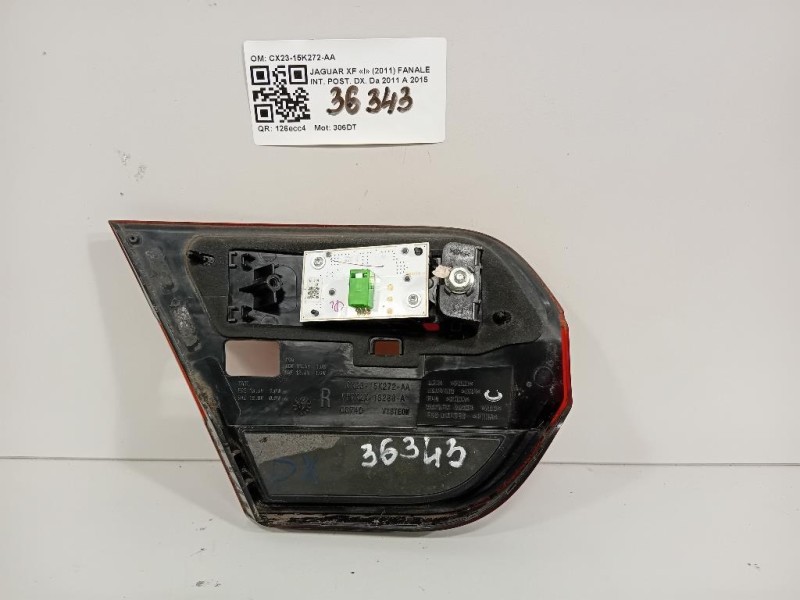 Fanale INT POST DX CX23-15K272-AA Jaguar XF I 2011