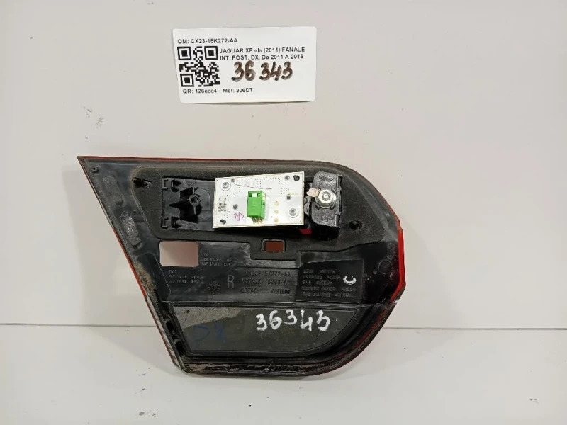 Fanale INT POST DX CX23-15K272-AA Jaguar XF I 2011