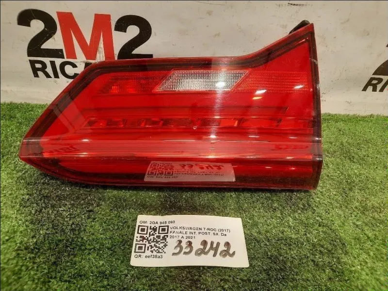 Fanale INT POST SX 2GA 945 093 Volkswagen T-roc 2017