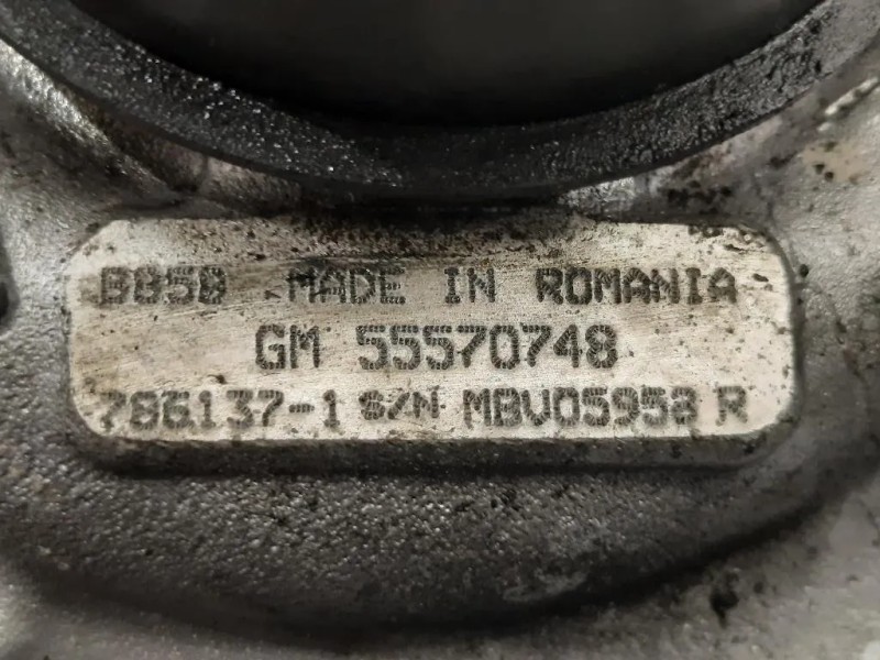 Turbina 55570748 Opel Insignia A 2009