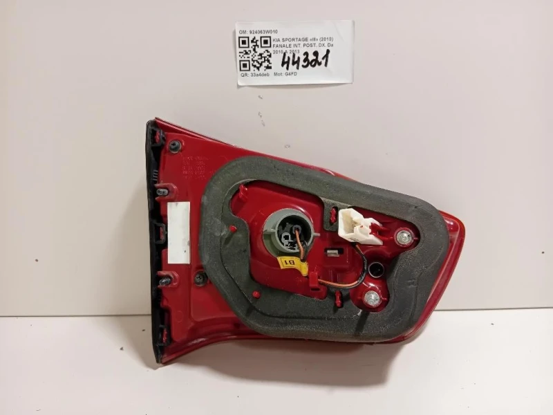 Fanale INT POST DX 924063W010 Kia Sportage III 2010