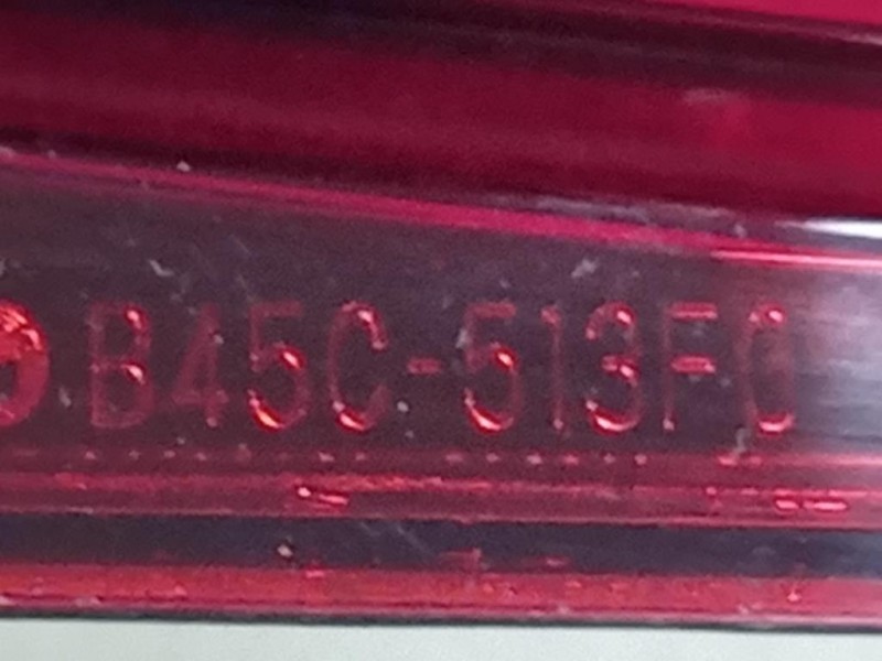 Fanale INT POST DX B45C-513F0 Mazda 3 III 2016