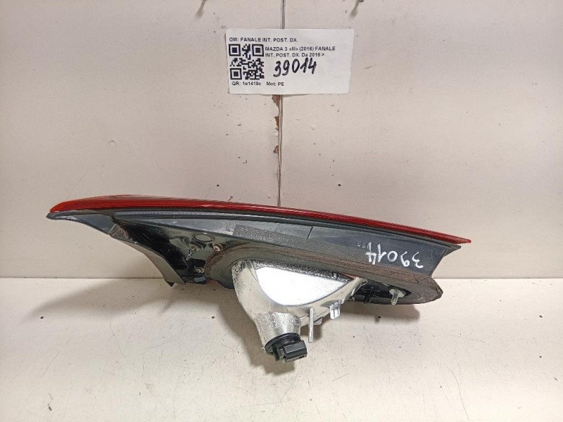 Fanale INT POST DX B45C-513F0 Mazda 3 III 2016
