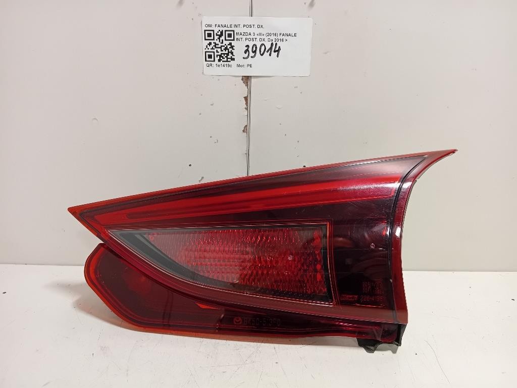 Fanale INT POST DX B45C-513F0 Mazda 3 III 2016
