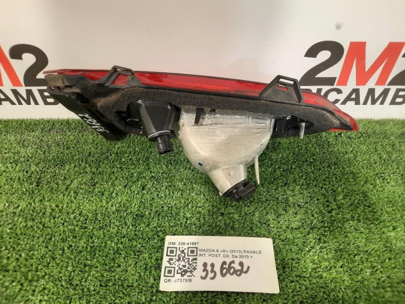 Fanale INT POST DX 22641956 FANALE LATO PASSEGGERO DX Mazda 6 III 2013