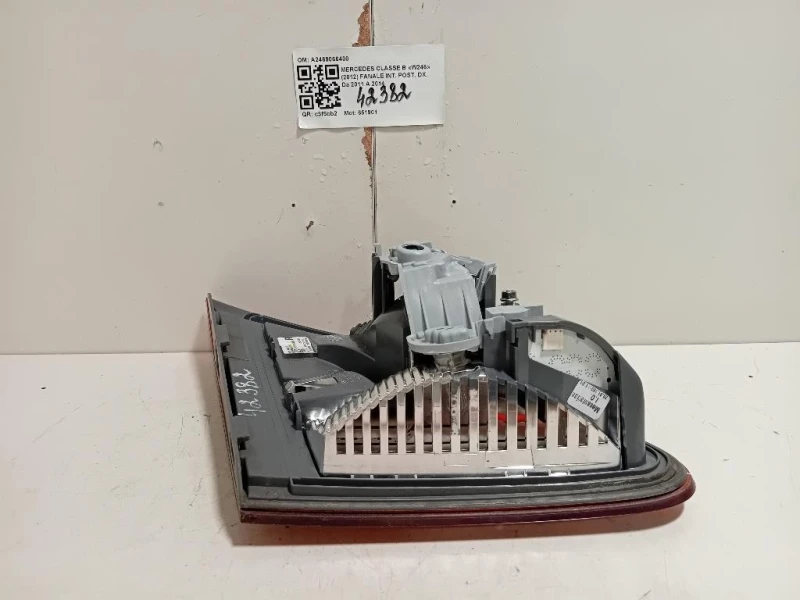 Fanale INT POST DX A2469066400 Mercedes Classe B W246 2012