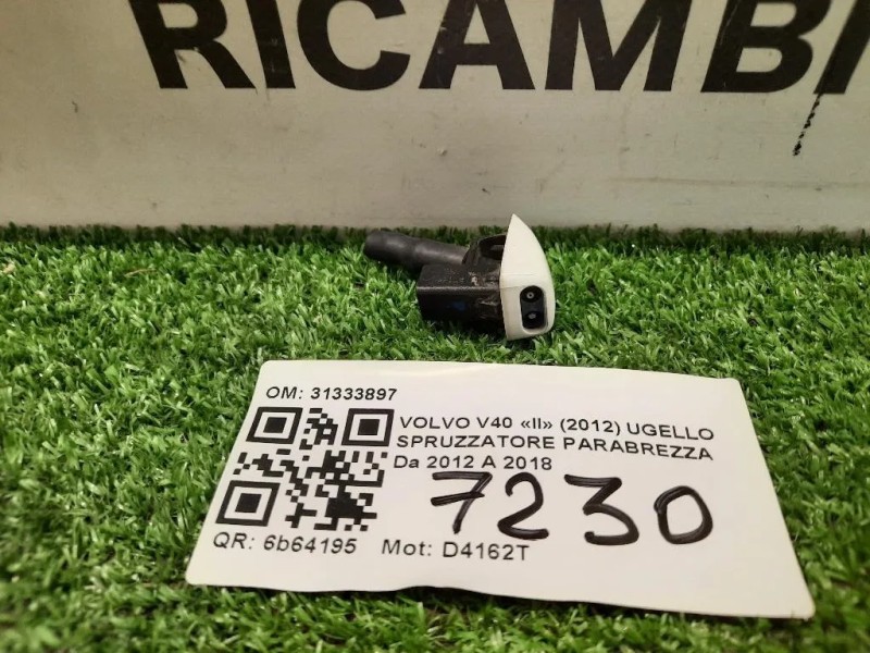 Ugello Spruzzatore Parabrezza 31333897 Volvo V40 II 2012