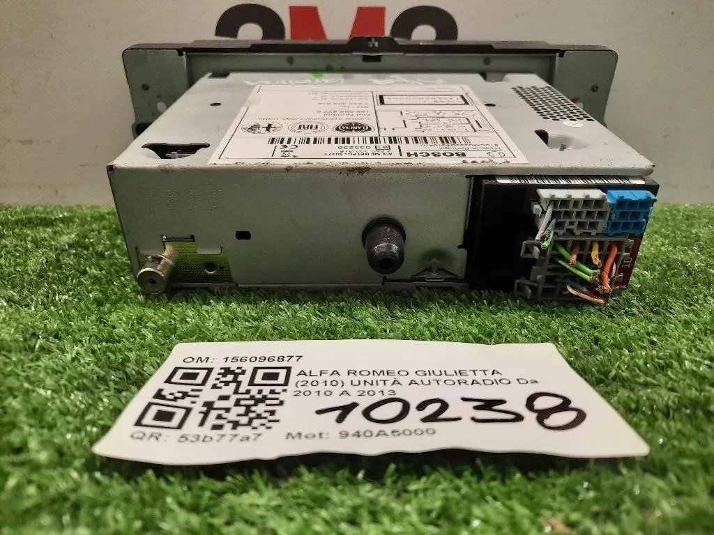 Unità Autoradio 156096877 Alfa Romeo Giulietta 2010