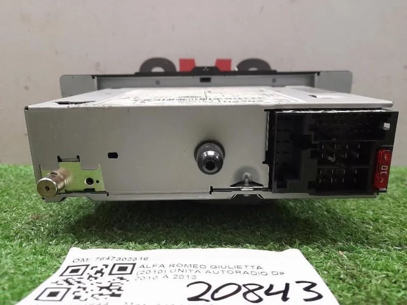 Unità Autoradio 7647302316 Alfa Romeo Giulietta 2010