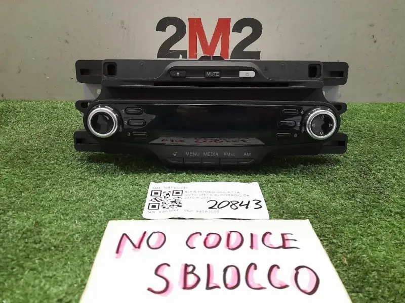 Unità Autoradio 7647302316 Alfa Romeo Giulietta 2010