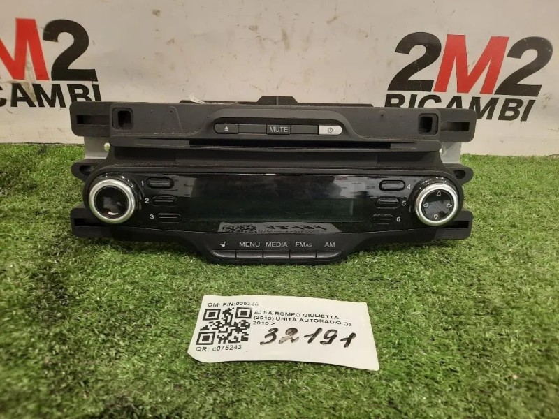 Unità Autoradio PN035238 Alfa Romeo Giulietta 2010