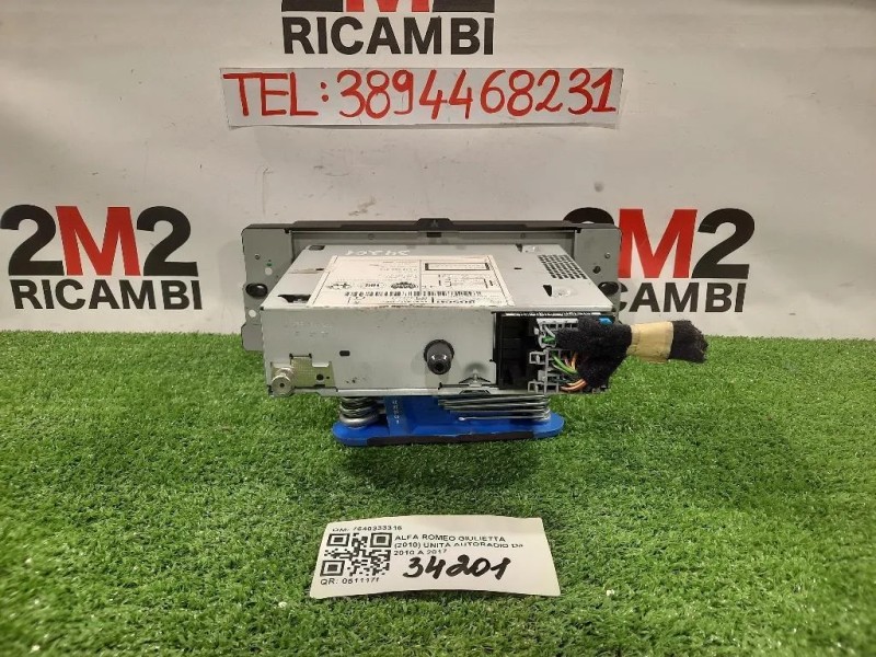 Unità Autoradio 7640333316 Alfa Romeo Giulietta 2010