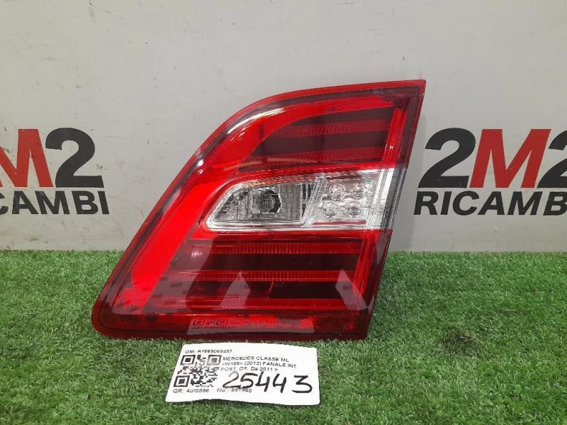 Fanale INT POST DX A1669060457 Mercedes Classe ML W166 2012