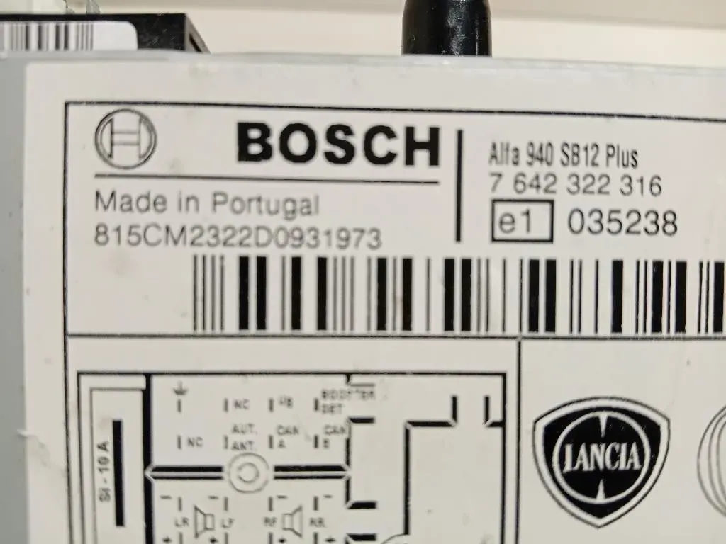 Unità Autoradio 815CM2322D0931973 Alfa Romeo Giulietta 2010