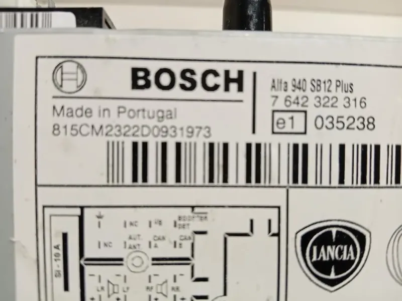 Unità Autoradio 815CM2322D0931973 Alfa Romeo Giulietta 2010