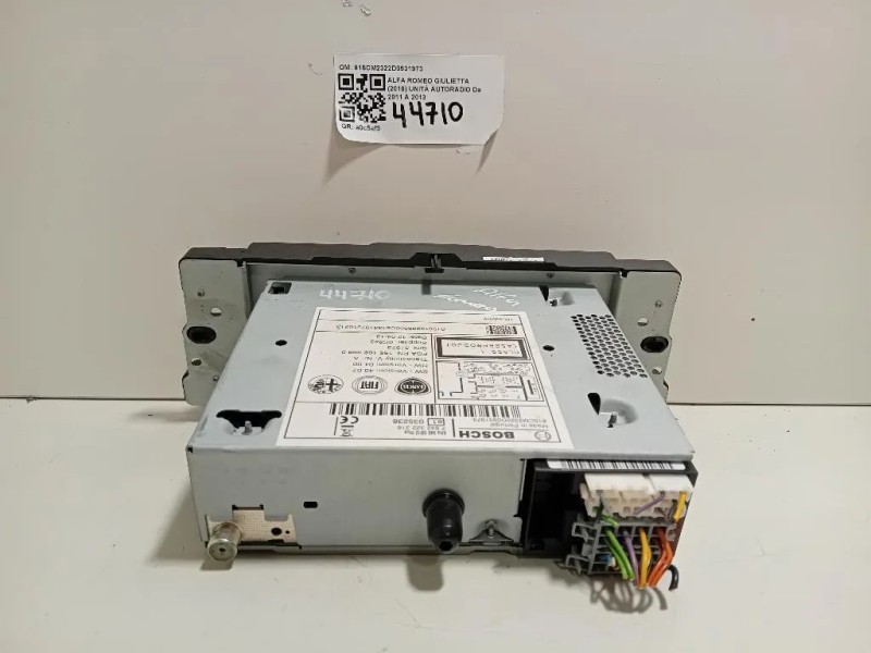 Unità Autoradio 815CM2322D0931973 Alfa Romeo Giulietta 2010