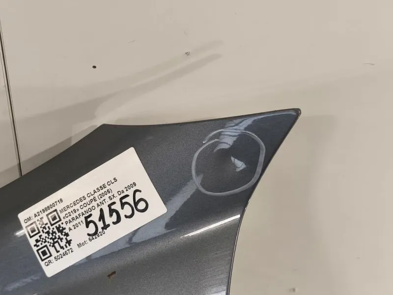 Parafango ANT SX A2198800718 Mercedes Classe CLS C219 Coupé 2005