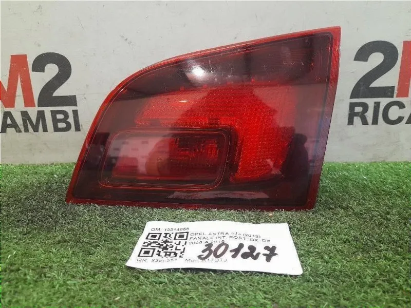 Fanale INT POST DX 13314055 Opel Astra J 2012