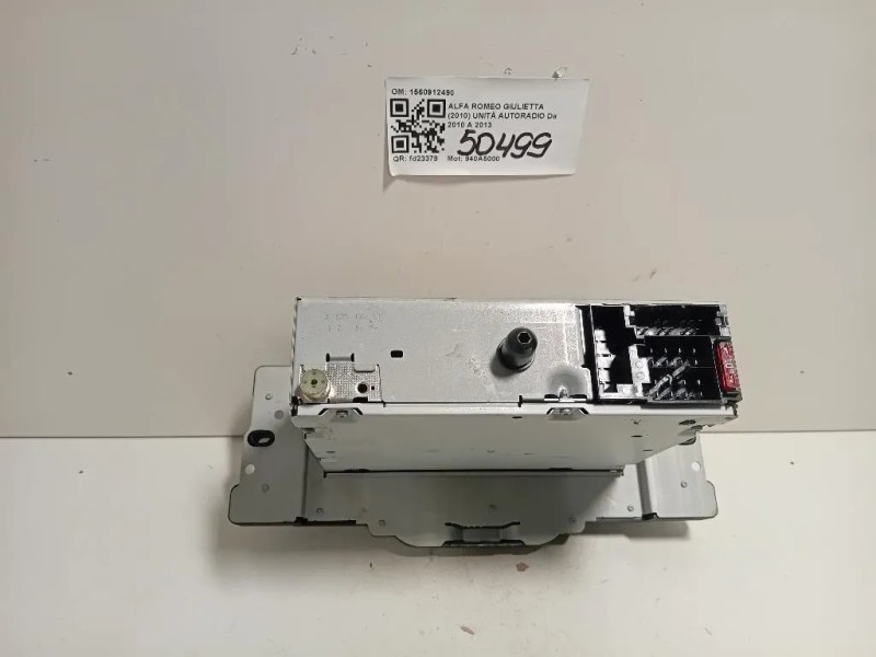 Unità Autoradio 1560912490 Alfa Romeo Giulietta 2010