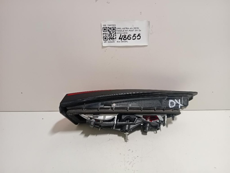 Fanale INT POST DX 13401523 Opel Astra K 2016