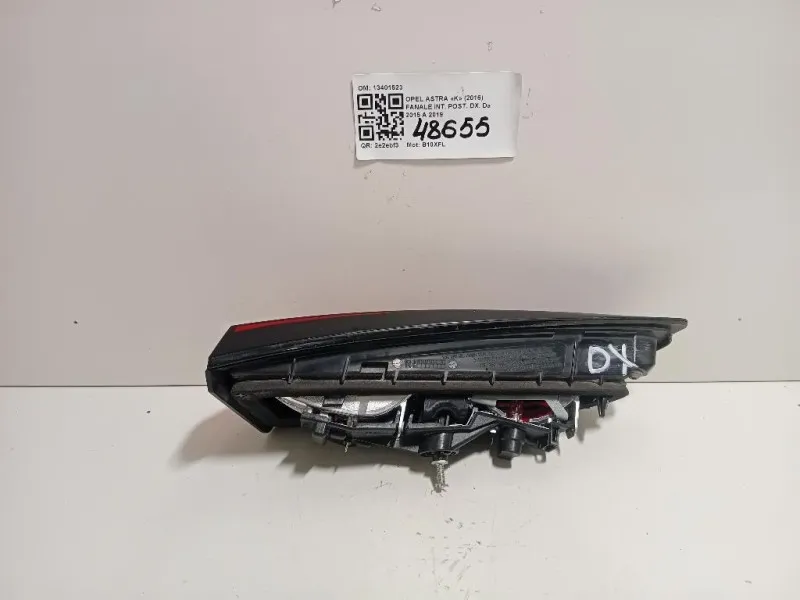 Fanale INT POST DX 13401523 Opel Astra K 2016