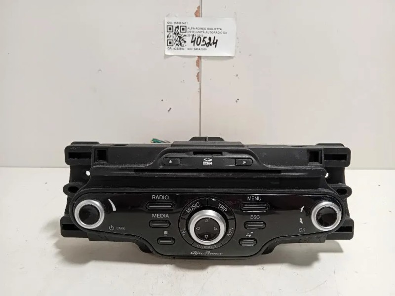 Unità Autoradio 156091471 Alfa Romeo Giulietta 2013