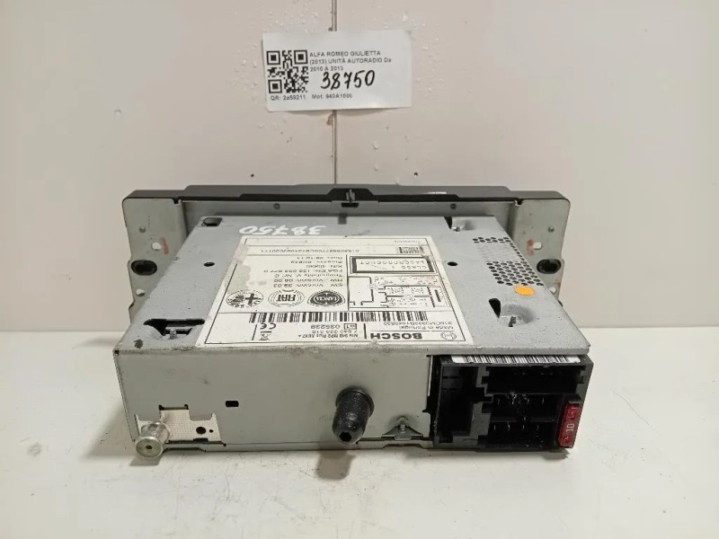 Unità Autoradio 156146144 Alfa Romeo Giulietta 2013