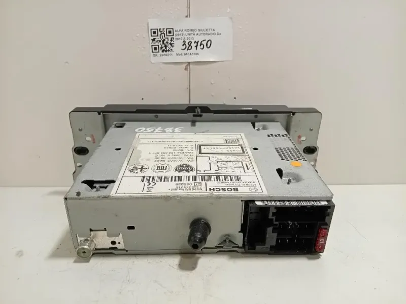 Unità Autoradio 156146144 Alfa Romeo Giulietta 2013