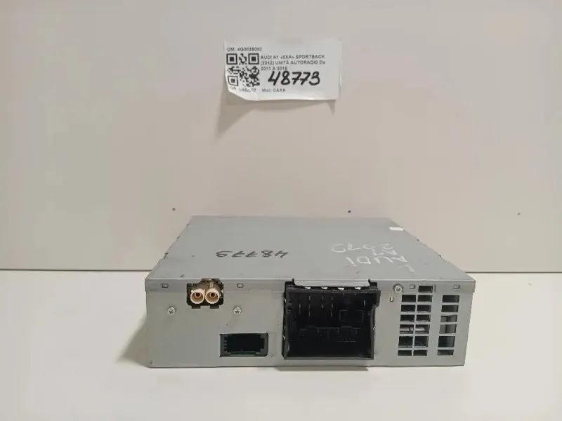 Unità Autoradio 4G0035083 Audi A1 8XA Sportback 2012