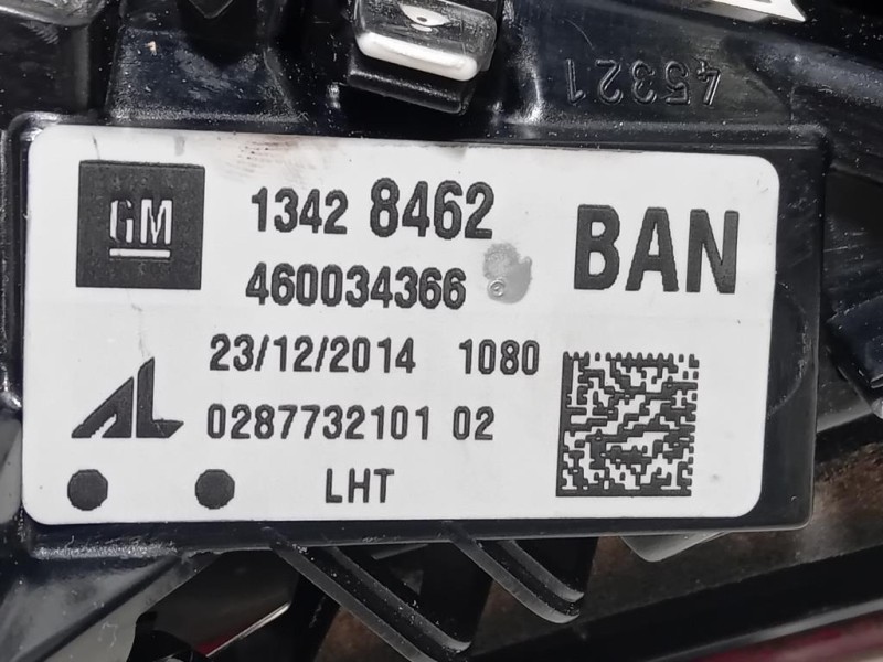 Fanale INT POST DX 13428462 Opel Corsa E 2014