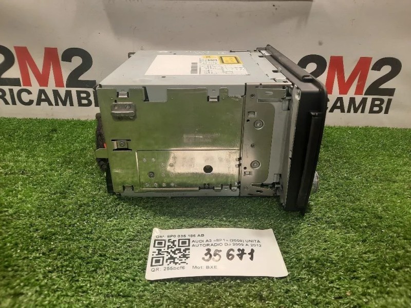 Unità Autoradio 8P0 035 186 AB Audi A3 8P1 2008