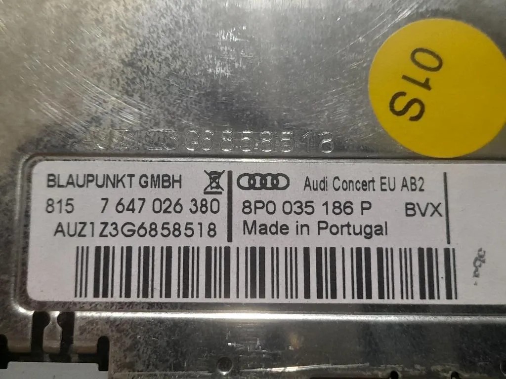 Unità Autoradio 8P0035186P Audi A3 8P1 2008
